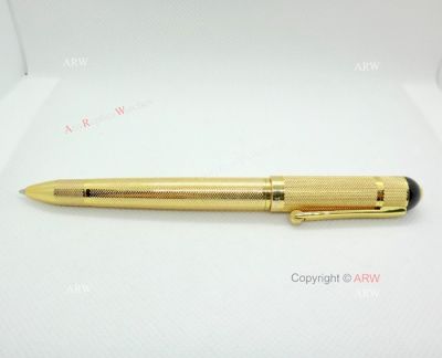 Luxury Fake Pens Bentley Ballpoint Pen Yellow Gold